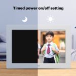 Cadre photo numérique, écran IPS, 10.1 pouces, 1280x800, multifonction avec télécommande – Image 6