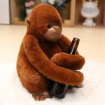 Peluche de Singe accrocheur, avec scratch, de 20 à 45cm – Image 2