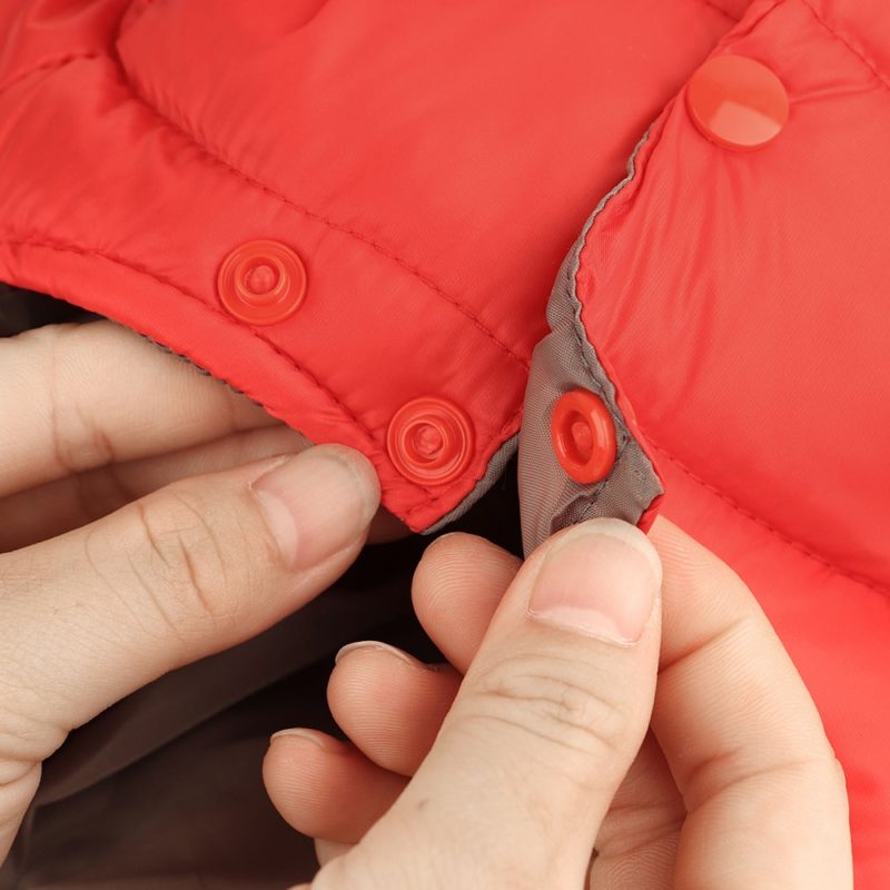 Manteau épais et chaud pour chien, veste coupe-vent d'hiver, chiot, chihuahua, bouledogue français – Image 5