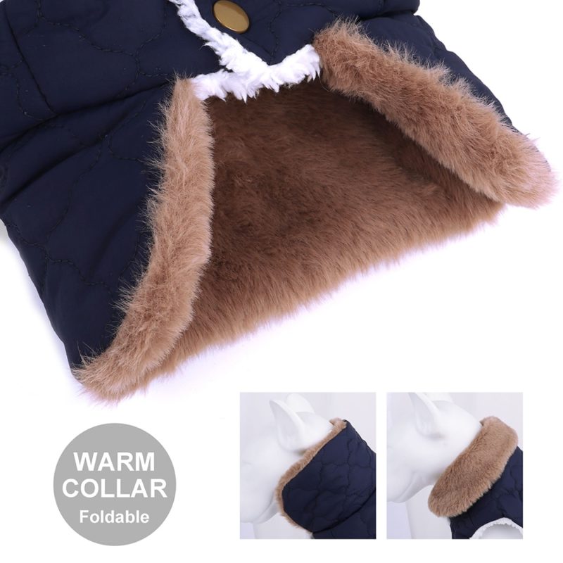 135403-o4u55g.jpg Vêtement d'hiver imperméable pour petit chien, avec col en fourrure – Image 6