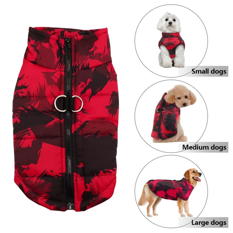 Vêtement d'hiver imperméable pour chien, confortable, grande taille – Image 7