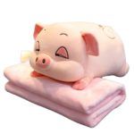 Peluche d'hamster, cochon et souris dormant, confortables et doux, de 40 à 70 cm
