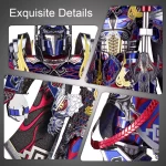 Kit de construction 3D en acier inoxydable, Titan, 157 pièces – Image 3