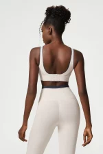 Ensemble fitness élastique et confortable en Nylon, séchage rapide, taille haute, 2 pièces – Image 12