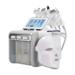 Machine de dermabrasion à eau 7 en 1, à jet d'oxygène, pour le visage, équipements de beauté