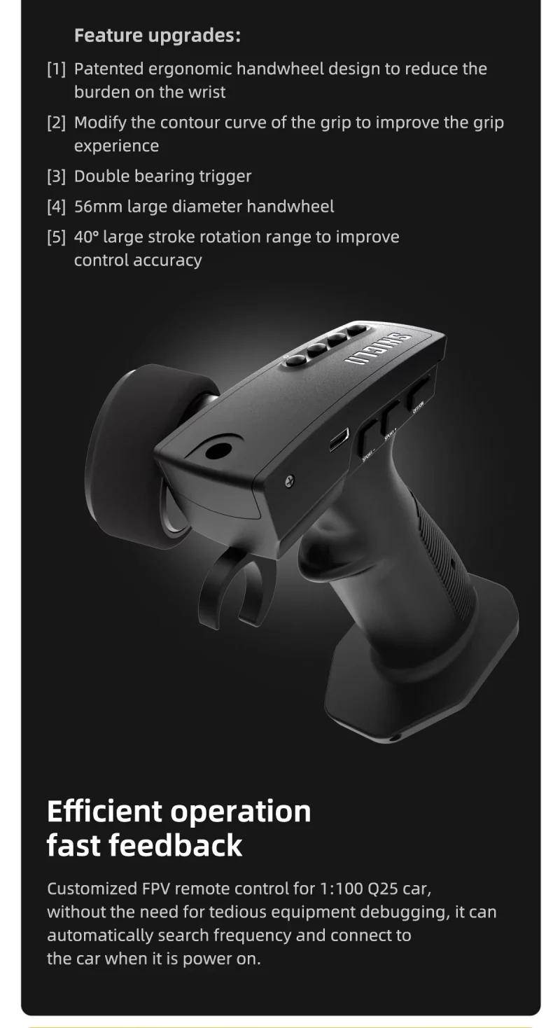 SNT JustAir Q25-240 RC Micro Car/RTR, 1:100, avec télécommande – Image 5