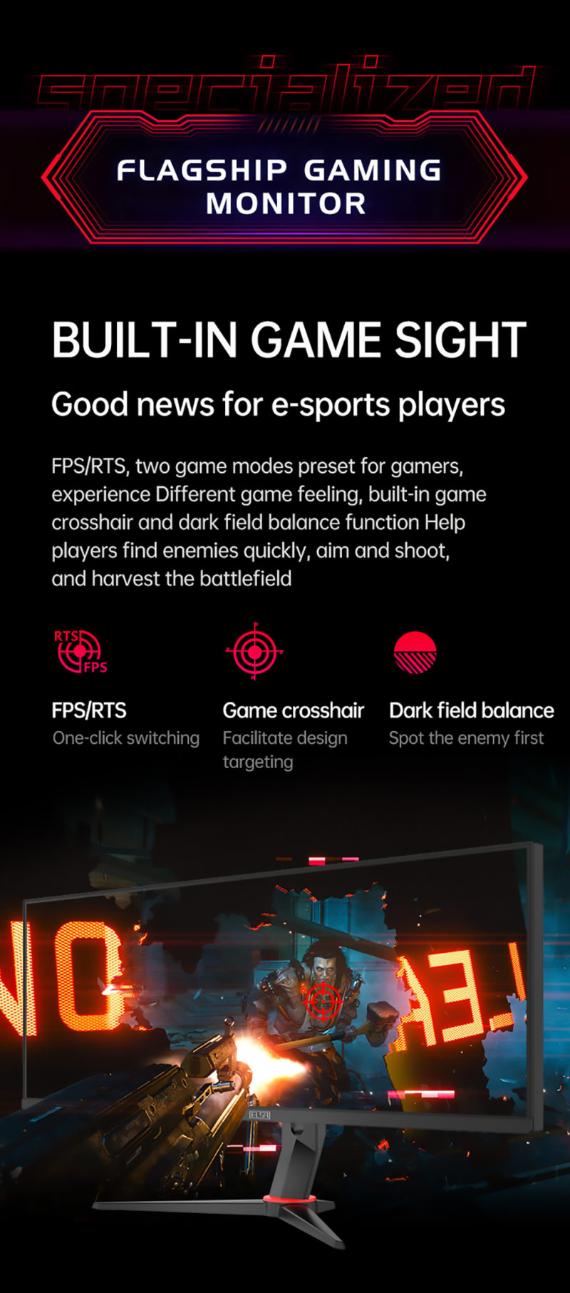 S05487a1904274d148f978e7c55bf15780 Moniteur Gaming, écran IPS 30", 2560x1080, 200Hz, 350cd/m², 1ms – Image 14