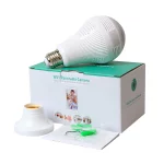 Ampoule E27 avec caméra de surveillance 360°, Wifi, 1080P, vision nocturne, avec carte SD 128GB – Image 14