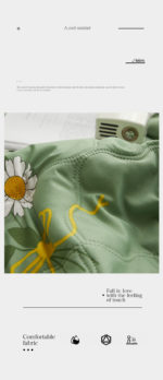 Couette imprimée, lavage mécanique, douce et confortable – Image 10