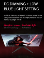 Moniteur Gaming, écran IPS 30", 2560x1080, 200Hz, 350cd/m², 1ms – Image 15