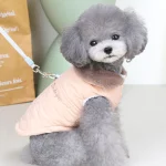 Vêtement d'hiver imperméable pour petit chien, avec col en fourrure – Image 3