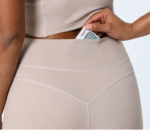 Ensemble de fitness élastique et doux, soutien-gorge de gymnastique, Legging taille haute, 2 pièces – Image 13