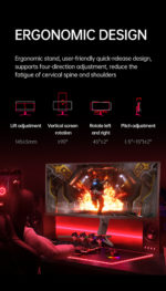 Moniteur Gaming, écran IPS 30", 2560x1080, 200Hz, 350cd/m², 1ms – Image 12