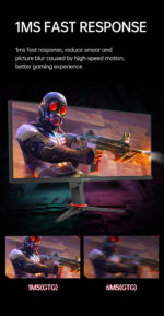 Moniteur Gaming, écran IPS 30", 2560x1080, 200Hz, 350cd/m², 1ms – Image 19