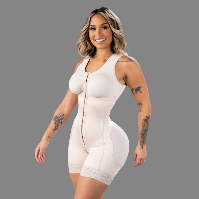 135794-hofo8s.jpg Gaine amincissante de compression, corps entier, lève-fessier, contrôle du ventre, body Faja – Image 2