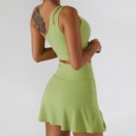 Ensemble de sport 2 pièces, tennis, vêtements d'entraînement, doux et extensible – Image 2