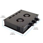 Amplificateur audio 2.1, BT 5.0, 2x160W + 220W, TDA7498E, TDA7498E, AUX, DIY – Image 7