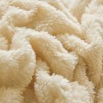 Ensemble 4 pièces en peluche berbère, housse de couette, taies d’oreiller et drap, parure de lit chaude – Image 8