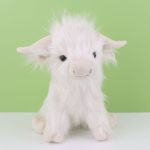 Peluche de vache des hautes terres douce, 29 cm – Image 6