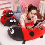 Peluche de coccinelle colorée, abeille, douce et confortable, oreiller, de 40 à 60 cm – Image 3