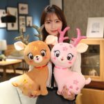 Peluche de cerf Sika Kawaii mignonne et douce, de 33 à 53 cm – Image 5