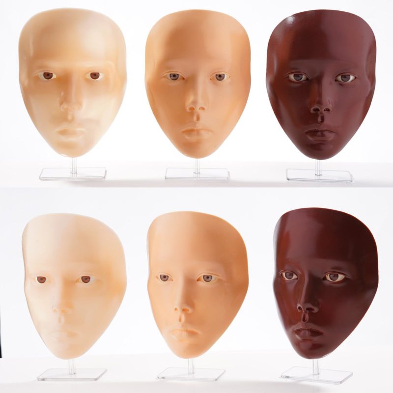 138453-1oobqb.jpg Tête de mannequin en silicone, entrainement du maquillage, extension de cils et art du visage, réutilisable – Image 8