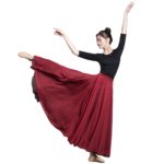 Grande jupe de danse, pivotante à 720 degrés, cercle complet – Image 5