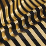 Robe de danse orientale égyptienne, Galabeya, extensible, longue fente, bande dorée, pour performance – Image 6