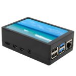 Écran tactile 3.5 pouces, TFT, avec boîtier ABS et Stylo, pour Raspberry Pi 4 B – Image 2