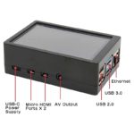 Écran tactile 3.5 pouces, TFT, avec boîtier ABS et Stylo, pour Raspberry Pi 4 B – Image 4