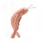 Lot de 2 peluches de crevettes, douces et amusantes, de 22 à 27 cm – Image 10