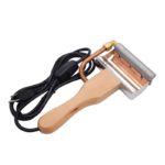 Couteau électrique à miel avec manche en bois, coupe cire d'abeille, outils d'apiculture
