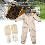 Combinaison ventilée avec gants pour apiculteur, protection anti-abeilles, tenue de sécurité – Image 2