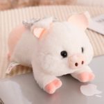 Peluche d'animaux coquins et mignons, chien, cochon, agneau, 22 cm – Image 3