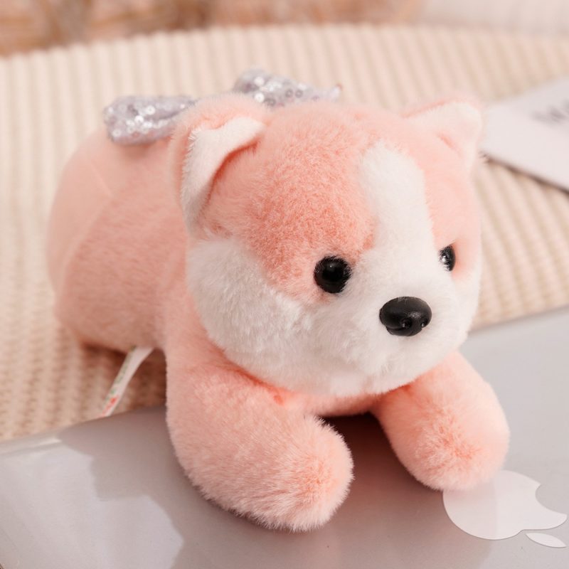 139639-wdvsfj.jpg Peluche d'animaux coquins et mignons, chien, cochon, agneau, 22 cm – Image 5