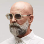 Lunettes de soleil carrées, vintage, UV400