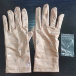 Lot de 2 pairs de gants de patinage artistique pour enfant, avec strass, pour performance – Image 5