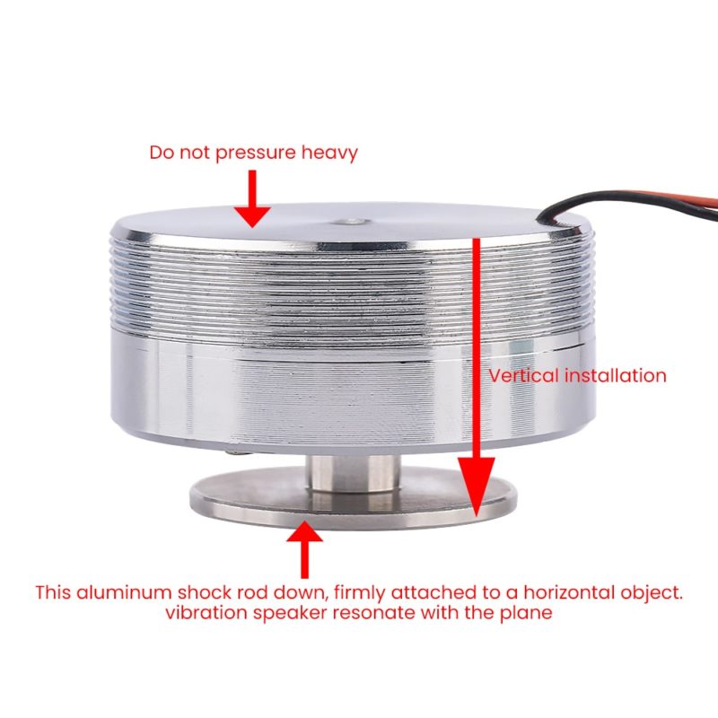 Haut-parleur audio à vibrations, 4 à 8 Ohm, 20 à 25 W, résonnance, gamme complète – Image 5