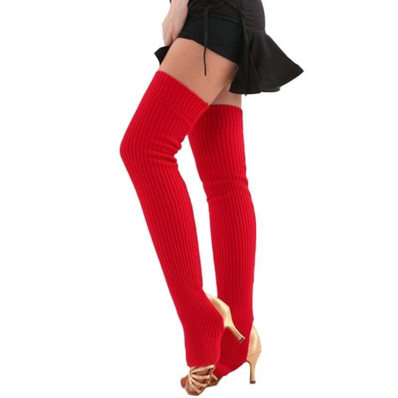 Paire de chaussettes longues de danse, taille unique, 75 cm – Image 12