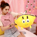 Peluche de coccinelle colorée, abeille, douce et confortable, oreiller, de 40 à 60 cm – Image 10