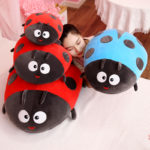 Peluche de coccinelle colorée, abeille, douce et confortable, oreiller, de 40 à 60 cm – Image 2