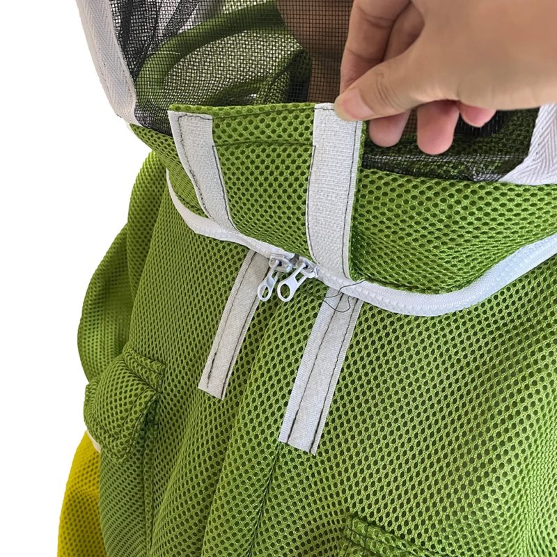 Combinaison en tissu 3D avec gants anti-morsure pour apiculteur, vêtements respirants – Image 4