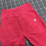 Legging extensible pour femme, taille haute, pantalon amincissant, Salsa Push-Up, rouge – Image 11