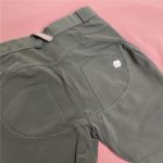 Legging extensible pour femme, taille moyenne, pantalon amincissant, Salsa Push-Up, gris vert olive – Image 12