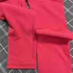 Legging extensible pour femme, taille haute, pantalon amincissant, Salsa Push-Up, rouge – Image 13