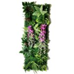 Panneau mural de plantes artificielles, mousse de gazon, subtropicales, 120 x 40 cm – Image 22