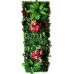 Panneau mural de plantes artificielles, mousse de gazon, subtropicales, 120 x 40 cm – Image 14