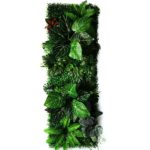 Panneau mural de plantes artificielles, mousse de gazon, subtropicales, 120 x 40 cm – Image 11