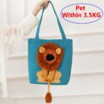 Sac à main de transport pour chat et petit chien, doux, respirant, avec fermeture éclair de sécurité – Image 6