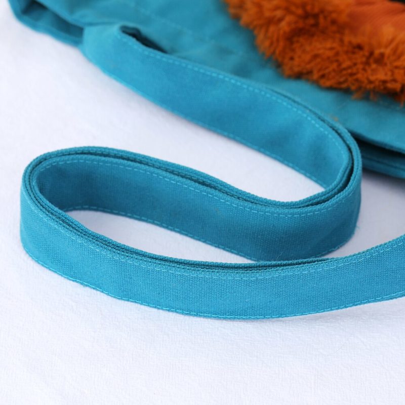 141100-trihrg.jpg Sac à main de transport pour chat et petit chien, doux, respirant, avec fermeture éclair de sécurité – Image 4